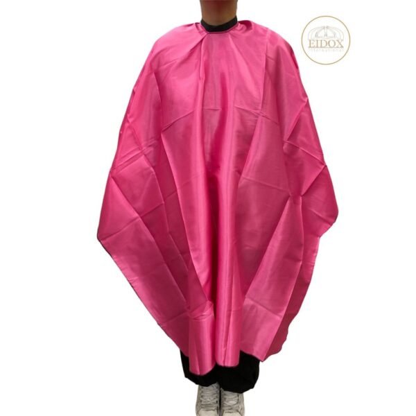 Capa De Corte Microfibra Para Barbeiro/Rosa