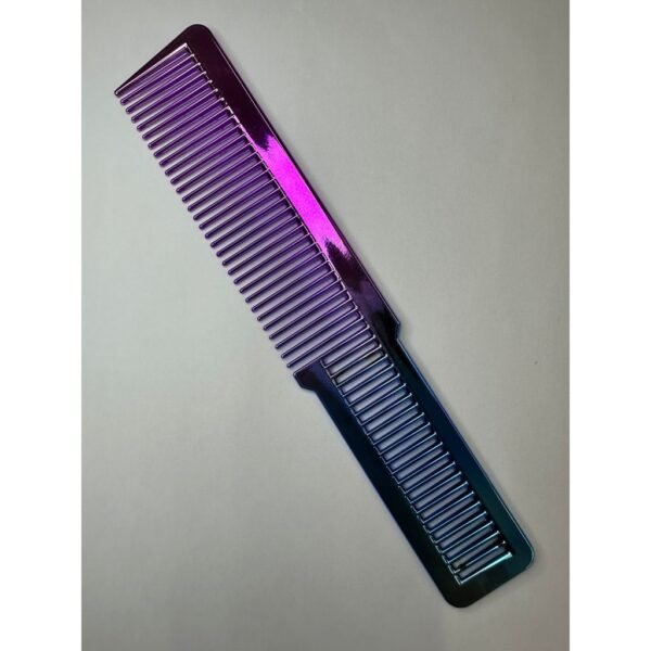 Pente Corte Carbono Clipper Combo Corrido Barbeiro/Azul/Roxo